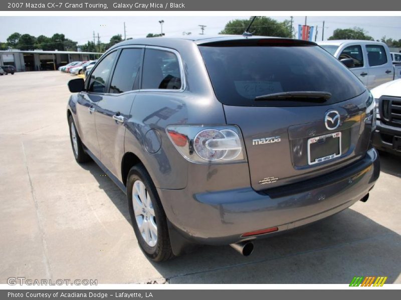 Galaxy Gray Mica / Black 2007 Mazda CX-7 Grand Touring