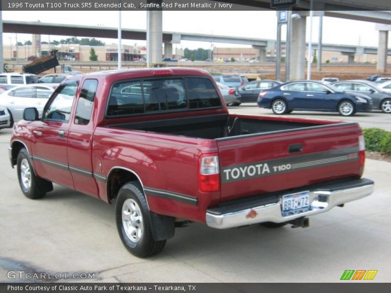  1996 T100 Truck SR5 Extended Cab Sunfire Red Pearl Metallic