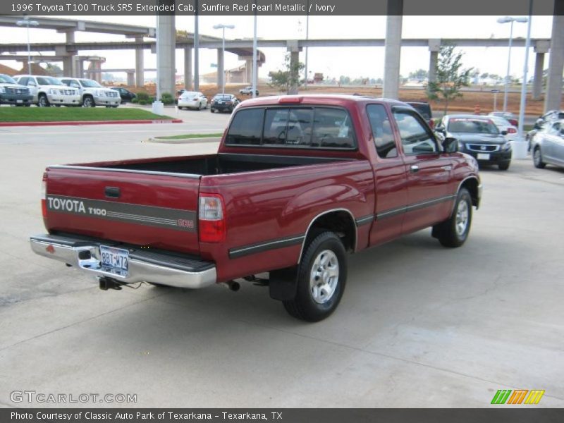  1996 T100 Truck SR5 Extended Cab Sunfire Red Pearl Metallic