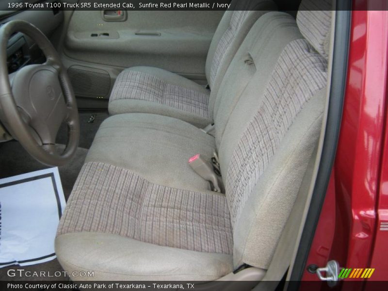 Front Seat of 1996 T100 Truck SR5 Extended Cab