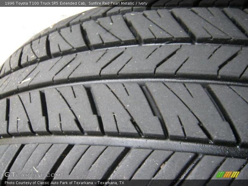 Sunfire Red Pearl Metallic / Ivory 1996 Toyota T100 Truck SR5 Extended Cab