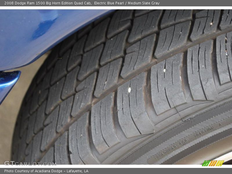 Electric Blue Pearl / Medium Slate Gray 2008 Dodge Ram 1500 Big Horn Edition Quad Cab