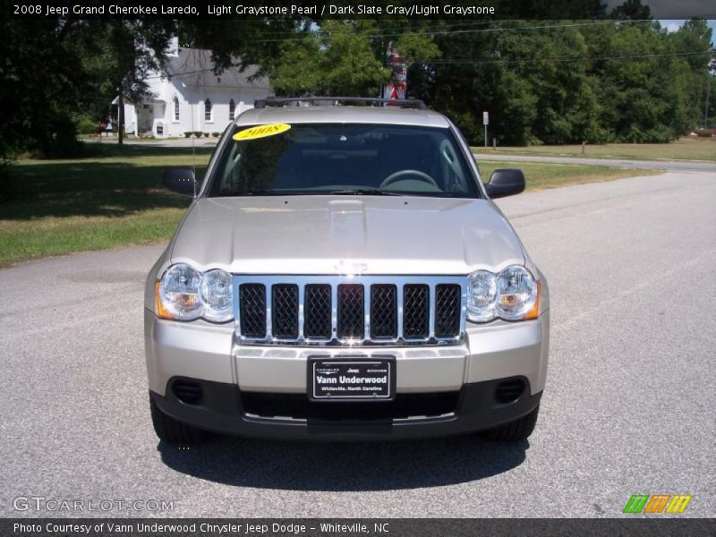 Light Graystone Pearl / Dark Slate Gray/Light Graystone 2008 Jeep Grand Cherokee Laredo
