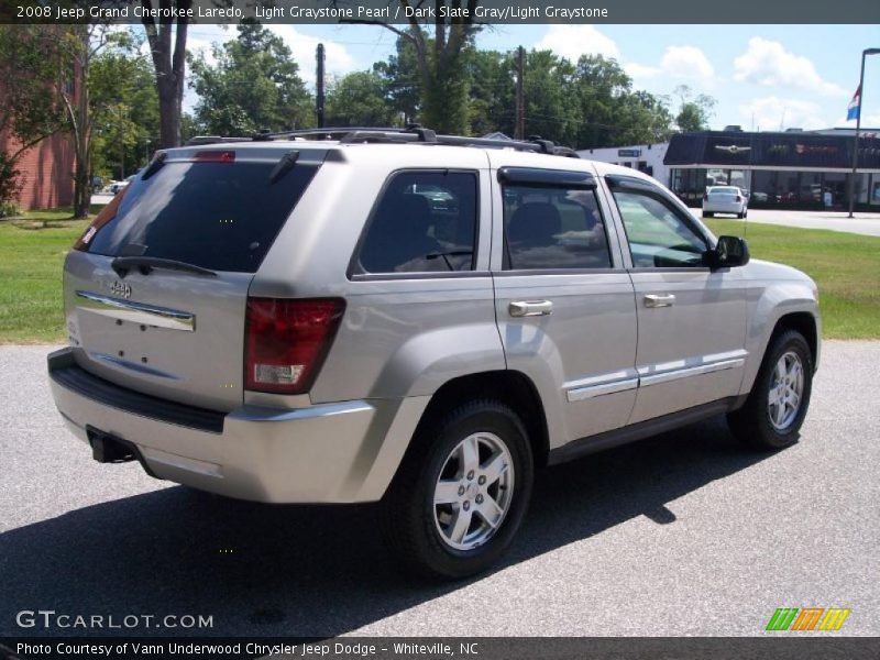 Light Graystone Pearl / Dark Slate Gray/Light Graystone 2008 Jeep Grand Cherokee Laredo