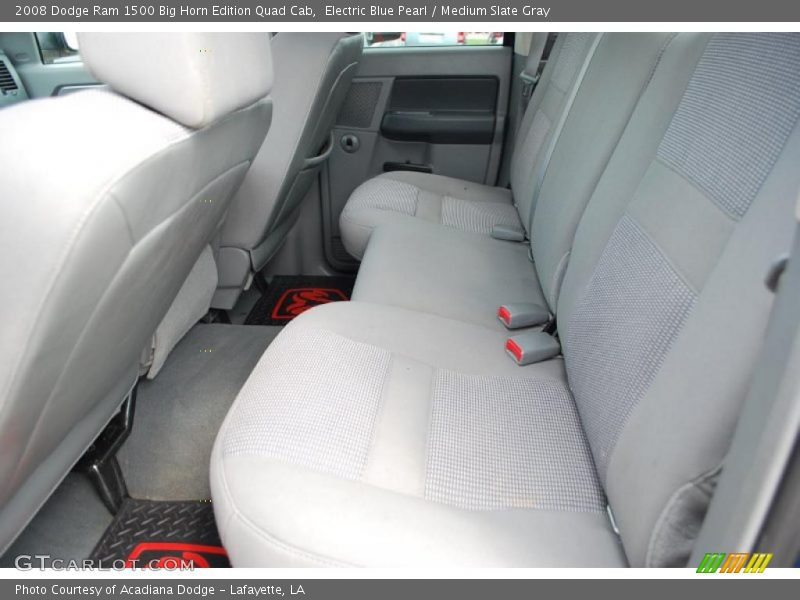 Electric Blue Pearl / Medium Slate Gray 2008 Dodge Ram 1500 Big Horn Edition Quad Cab