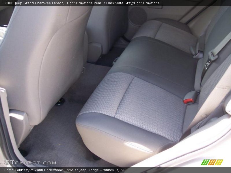 Light Graystone Pearl / Dark Slate Gray/Light Graystone 2008 Jeep Grand Cherokee Laredo