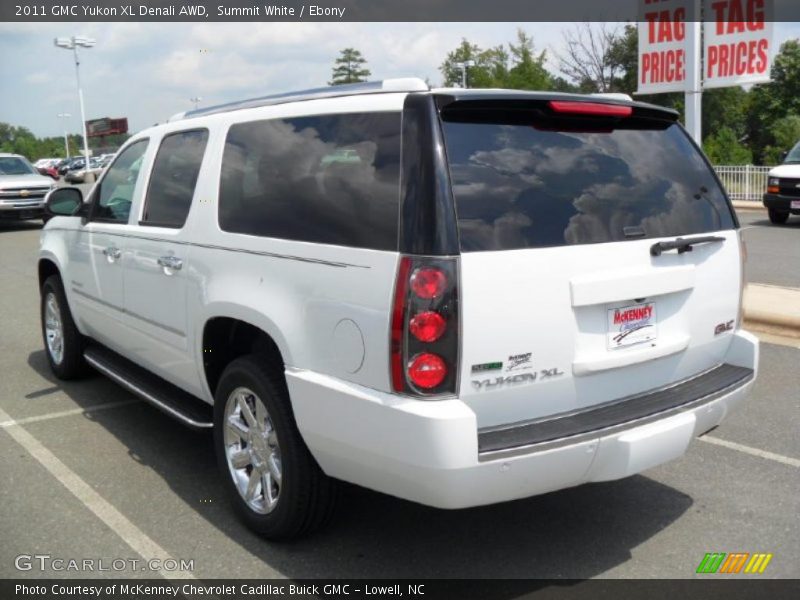 Summit White / Ebony 2011 GMC Yukon XL Denali AWD