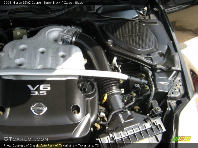 Super Black / Carbon Black 2003 Nissan 350Z Coupe