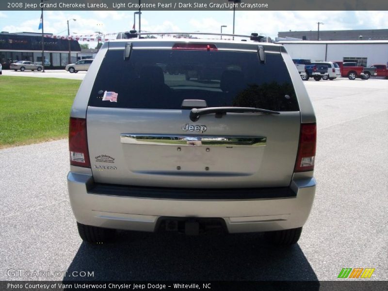 Light Graystone Pearl / Dark Slate Gray/Light Graystone 2008 Jeep Grand Cherokee Laredo