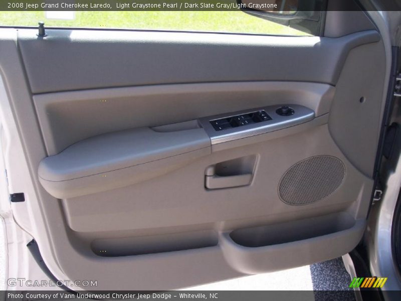 Light Graystone Pearl / Dark Slate Gray/Light Graystone 2008 Jeep Grand Cherokee Laredo