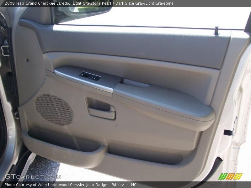 Light Graystone Pearl / Dark Slate Gray/Light Graystone 2008 Jeep Grand Cherokee Laredo