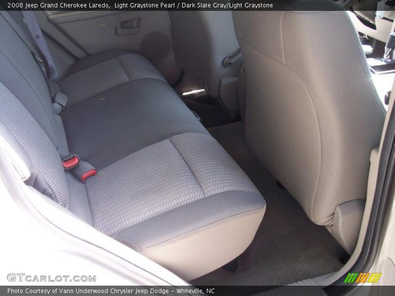 Light Graystone Pearl / Dark Slate Gray/Light Graystone 2008 Jeep Grand Cherokee Laredo