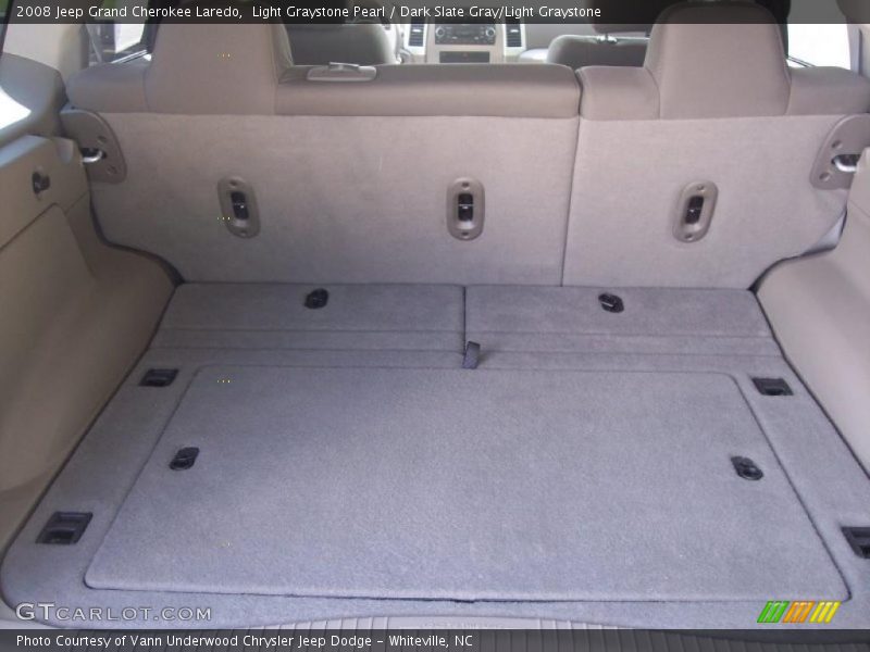 Light Graystone Pearl / Dark Slate Gray/Light Graystone 2008 Jeep Grand Cherokee Laredo