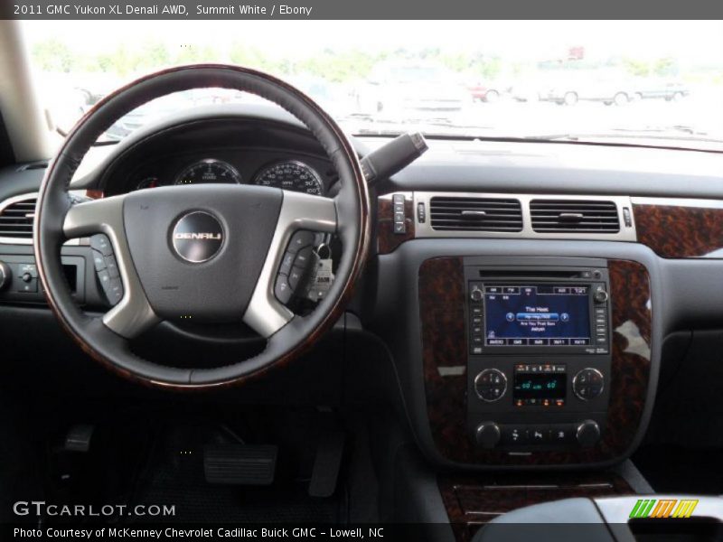 Summit White / Ebony 2011 GMC Yukon XL Denali AWD