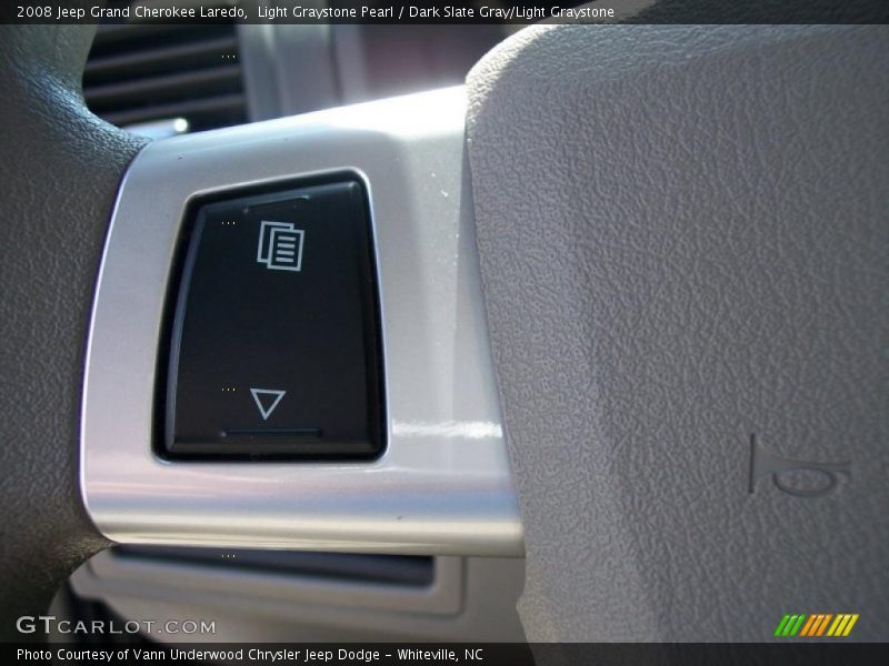Light Graystone Pearl / Dark Slate Gray/Light Graystone 2008 Jeep Grand Cherokee Laredo