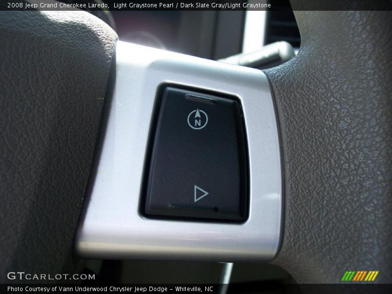 Light Graystone Pearl / Dark Slate Gray/Light Graystone 2008 Jeep Grand Cherokee Laredo