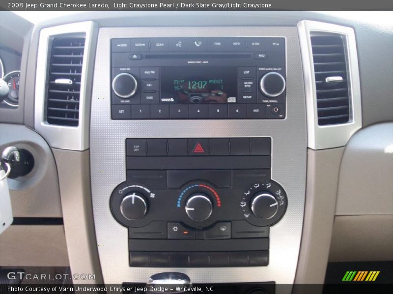 Light Graystone Pearl / Dark Slate Gray/Light Graystone 2008 Jeep Grand Cherokee Laredo
