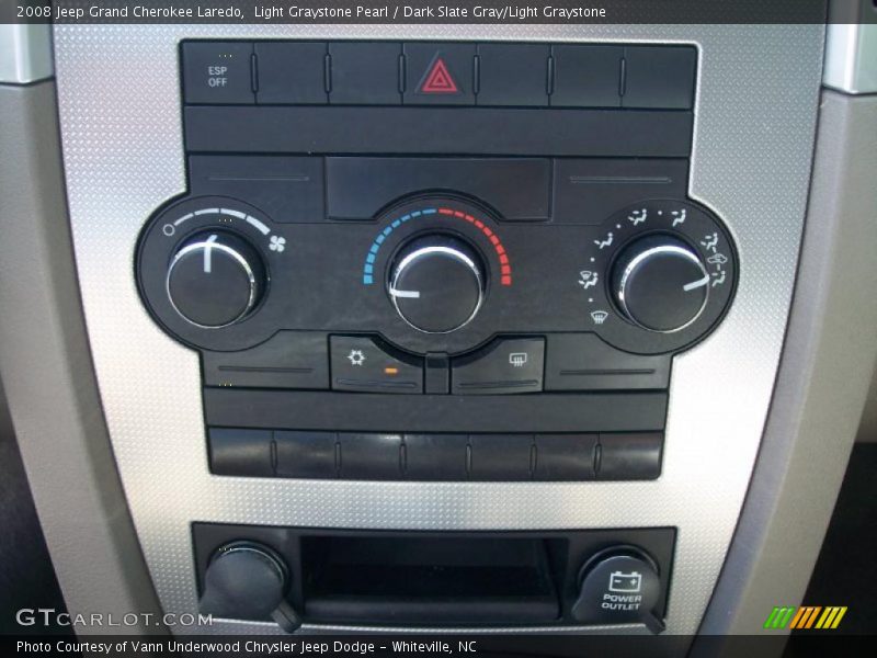 Light Graystone Pearl / Dark Slate Gray/Light Graystone 2008 Jeep Grand Cherokee Laredo