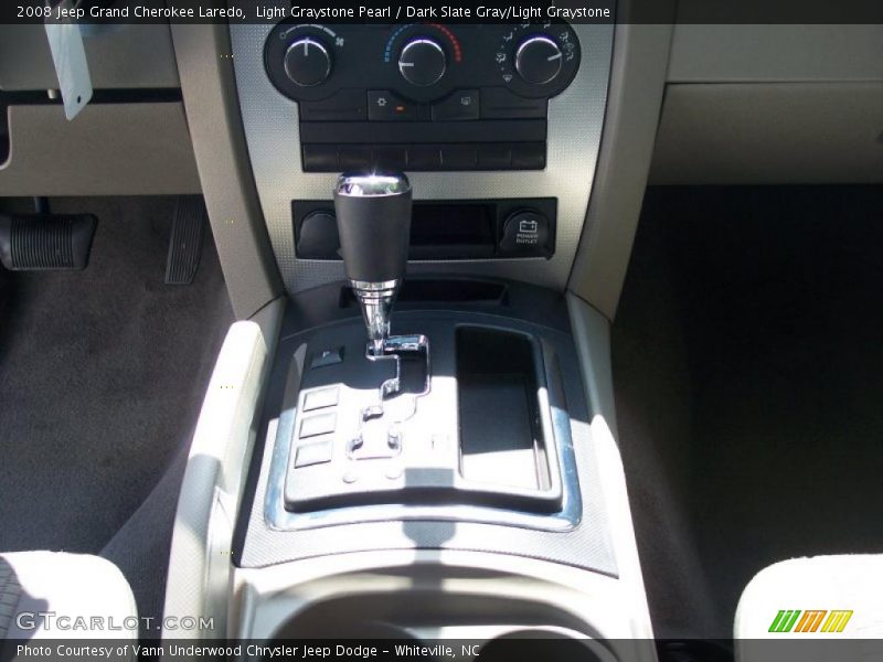 Light Graystone Pearl / Dark Slate Gray/Light Graystone 2008 Jeep Grand Cherokee Laredo