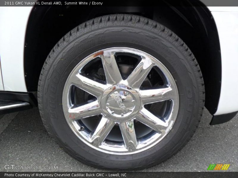 Summit White / Ebony 2011 GMC Yukon XL Denali AWD