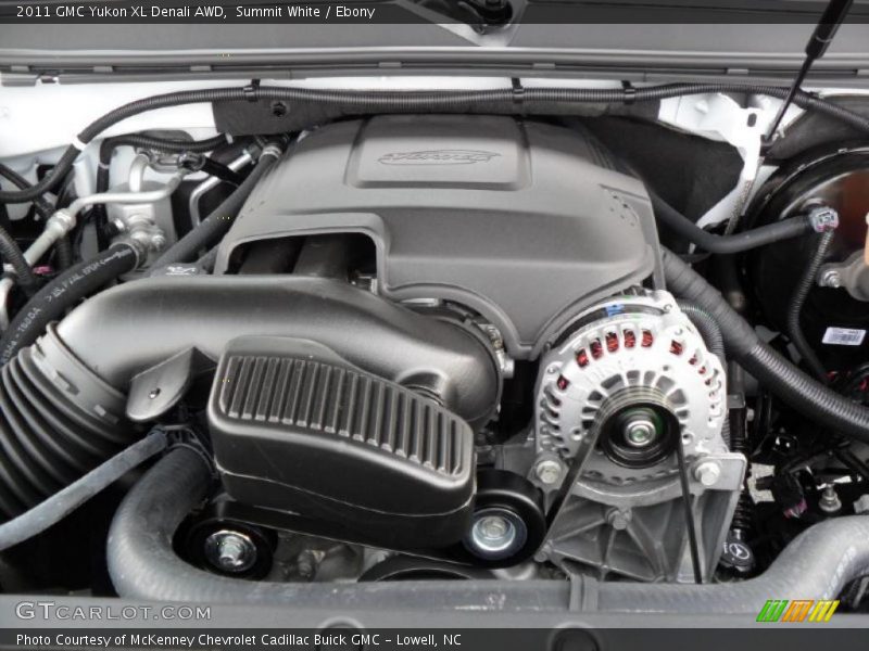 Summit White / Ebony 2011 GMC Yukon XL Denali AWD