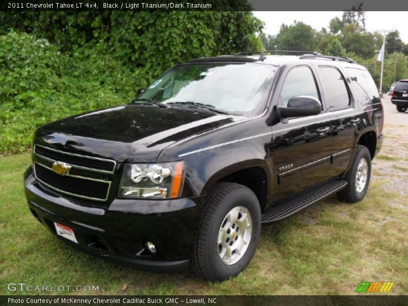 Black / Light Titanium/Dark Titanium 2011 Chevrolet Tahoe LT 4x4
