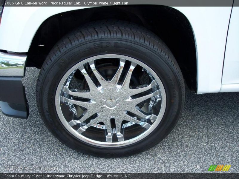 Olympic White / Light Tan 2006 GMC Canyon Work Truck Regular Cab