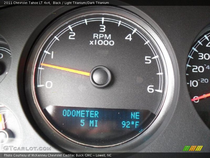 Black / Light Titanium/Dark Titanium 2011 Chevrolet Tahoe LT 4x4