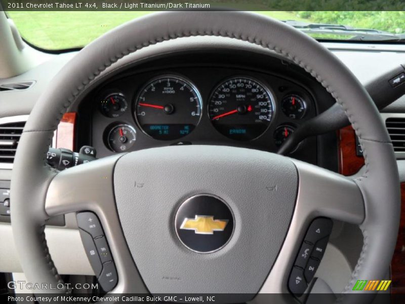 Black / Light Titanium/Dark Titanium 2011 Chevrolet Tahoe LT 4x4