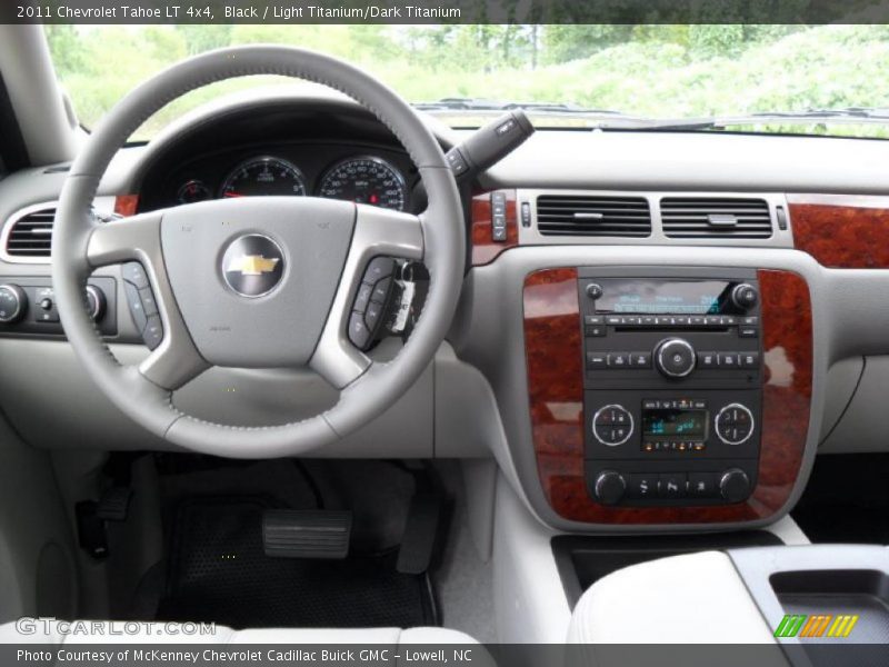 Black / Light Titanium/Dark Titanium 2011 Chevrolet Tahoe LT 4x4