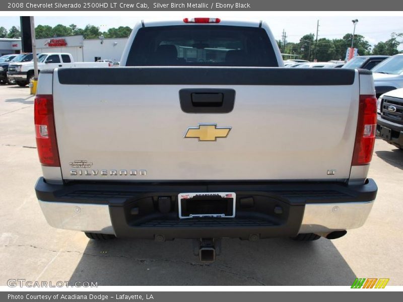 Silver Birch Metallic / Ebony Black 2008 Chevrolet Silverado 2500HD LT Crew Cab