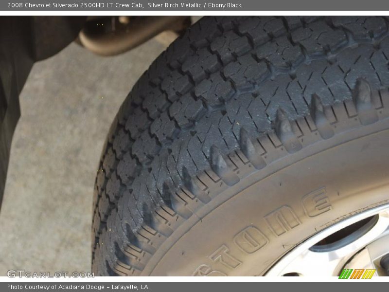 Silver Birch Metallic / Ebony Black 2008 Chevrolet Silverado 2500HD LT Crew Cab