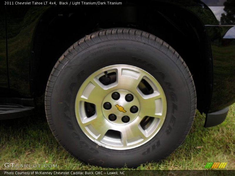 Black / Light Titanium/Dark Titanium 2011 Chevrolet Tahoe LT 4x4