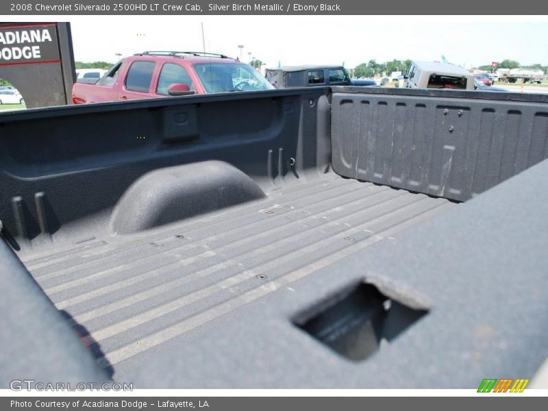 Silver Birch Metallic / Ebony Black 2008 Chevrolet Silverado 2500HD LT Crew Cab