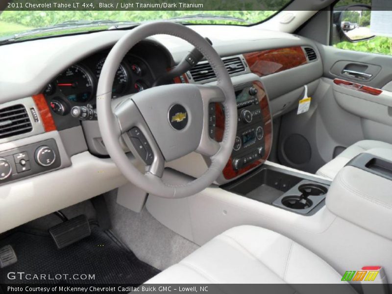 Black / Light Titanium/Dark Titanium 2011 Chevrolet Tahoe LT 4x4