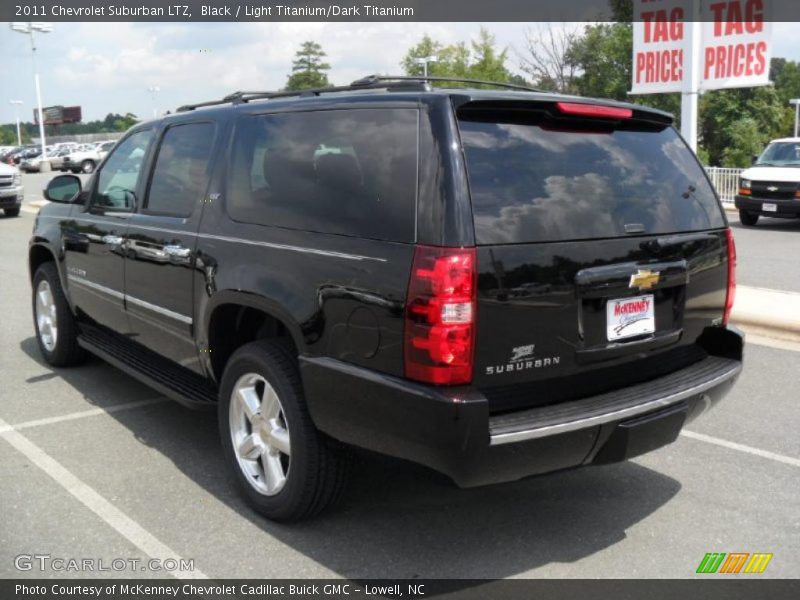 Black / Light Titanium/Dark Titanium 2011 Chevrolet Suburban LTZ