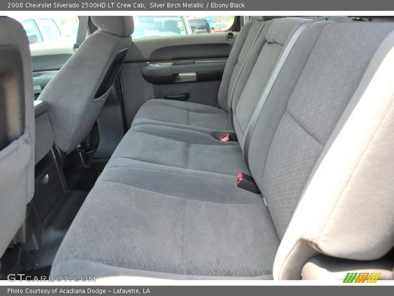 Silver Birch Metallic / Ebony Black 2008 Chevrolet Silverado 2500HD LT Crew Cab