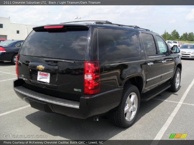 Black / Light Titanium/Dark Titanium 2011 Chevrolet Suburban LTZ
