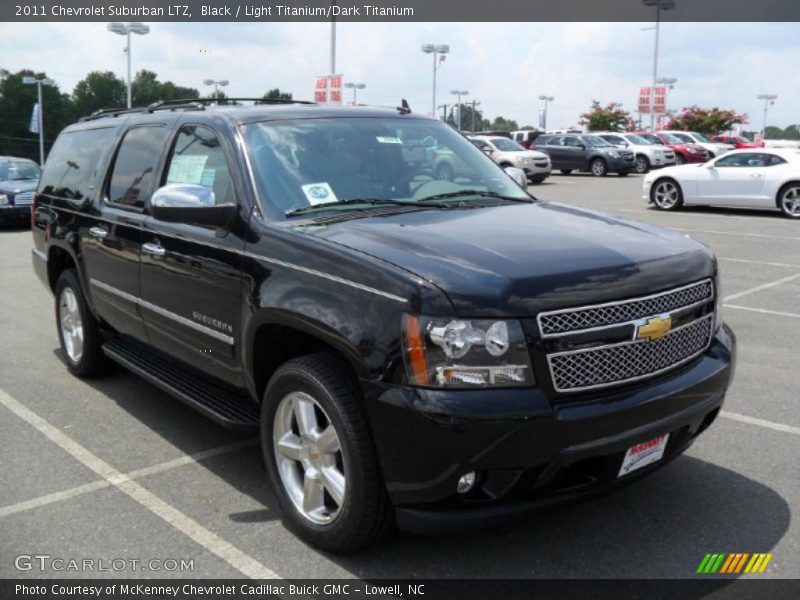 Black / Light Titanium/Dark Titanium 2011 Chevrolet Suburban LTZ