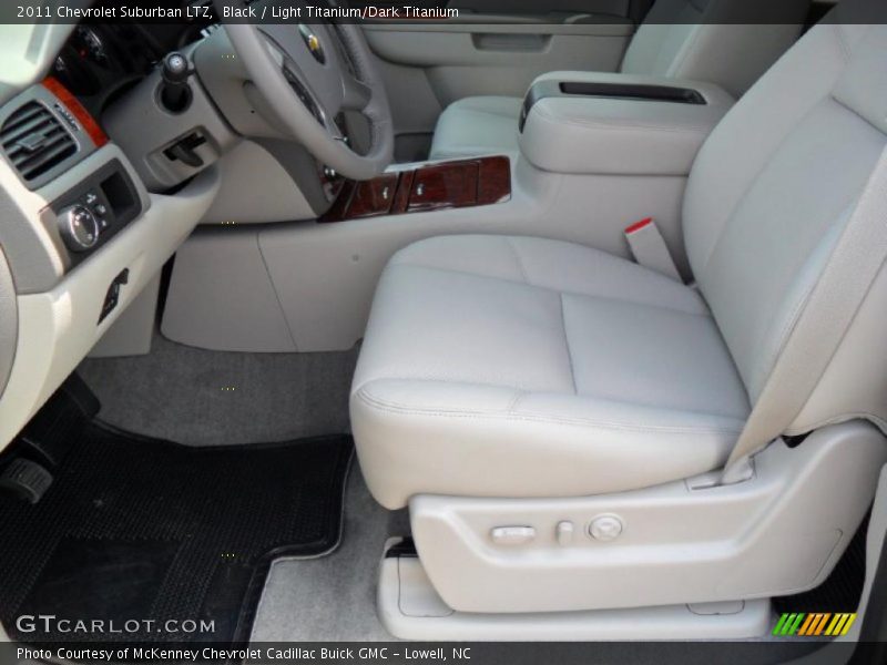 Black / Light Titanium/Dark Titanium 2011 Chevrolet Suburban LTZ