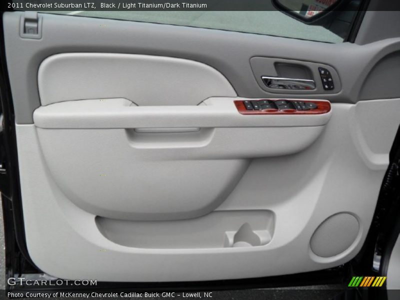 Black / Light Titanium/Dark Titanium 2011 Chevrolet Suburban LTZ