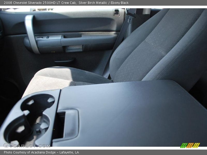 Silver Birch Metallic / Ebony Black 2008 Chevrolet Silverado 2500HD LT Crew Cab