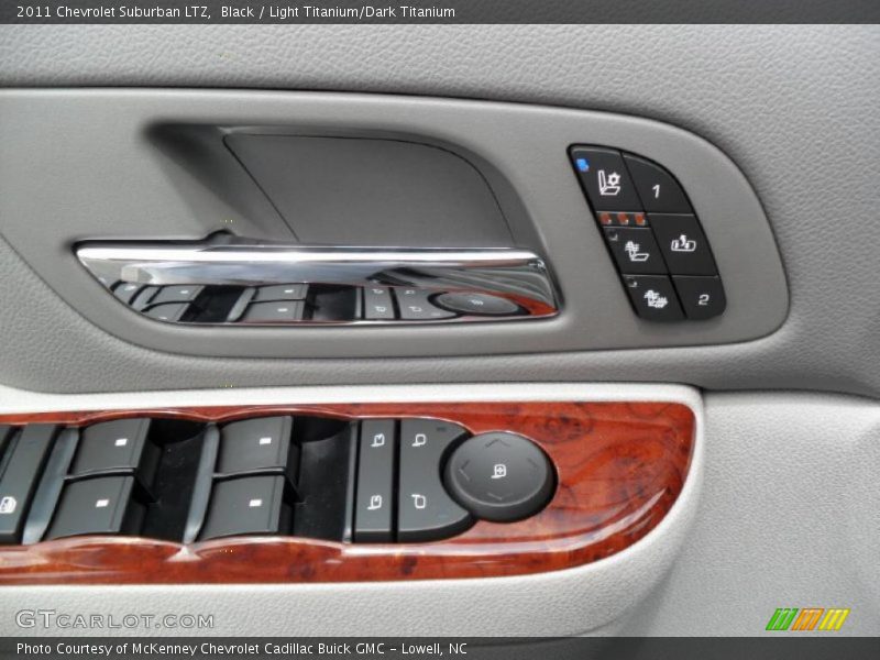 Black / Light Titanium/Dark Titanium 2011 Chevrolet Suburban LTZ