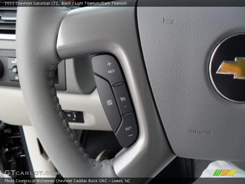 Black / Light Titanium/Dark Titanium 2011 Chevrolet Suburban LTZ