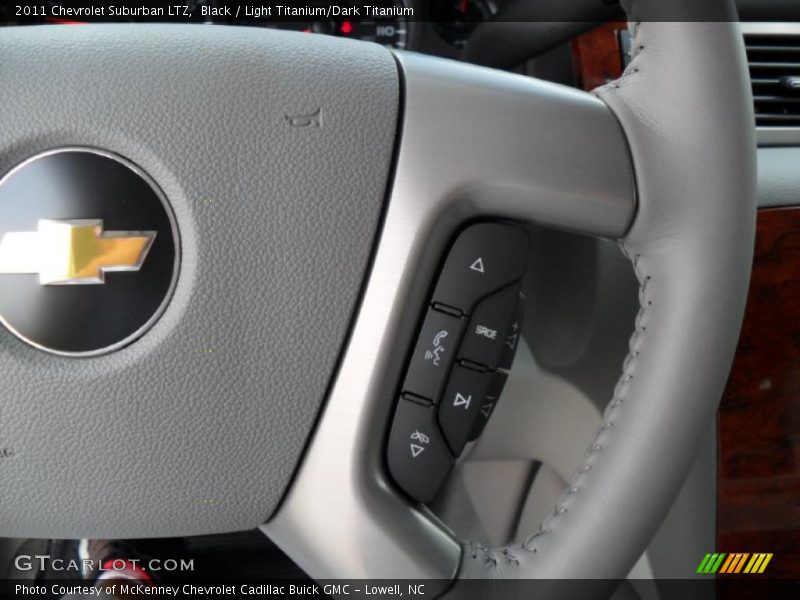 Black / Light Titanium/Dark Titanium 2011 Chevrolet Suburban LTZ