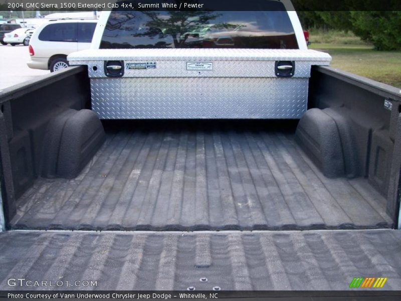Summit White / Pewter 2004 GMC Sierra 1500 Extended Cab 4x4