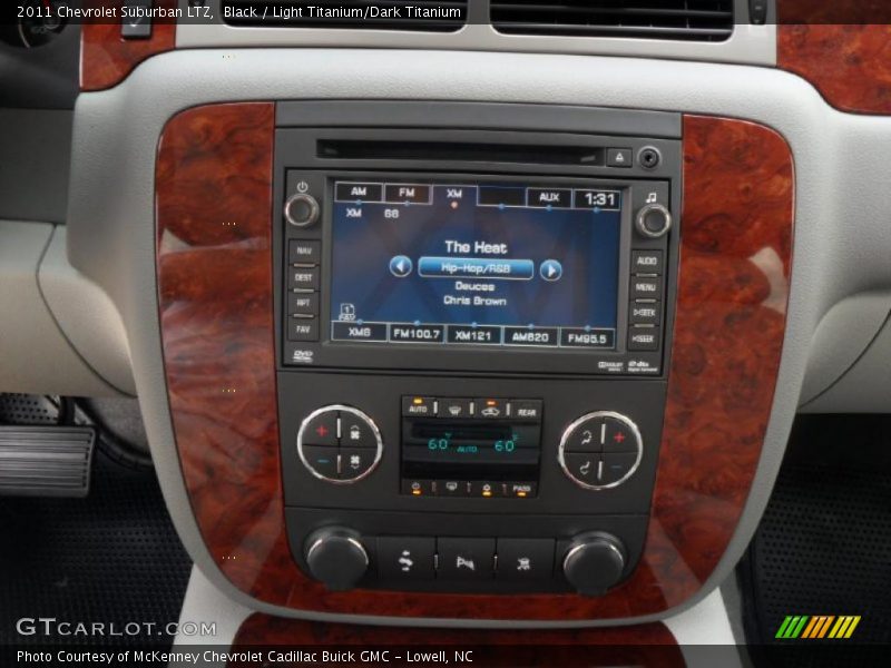 Black / Light Titanium/Dark Titanium 2011 Chevrolet Suburban LTZ