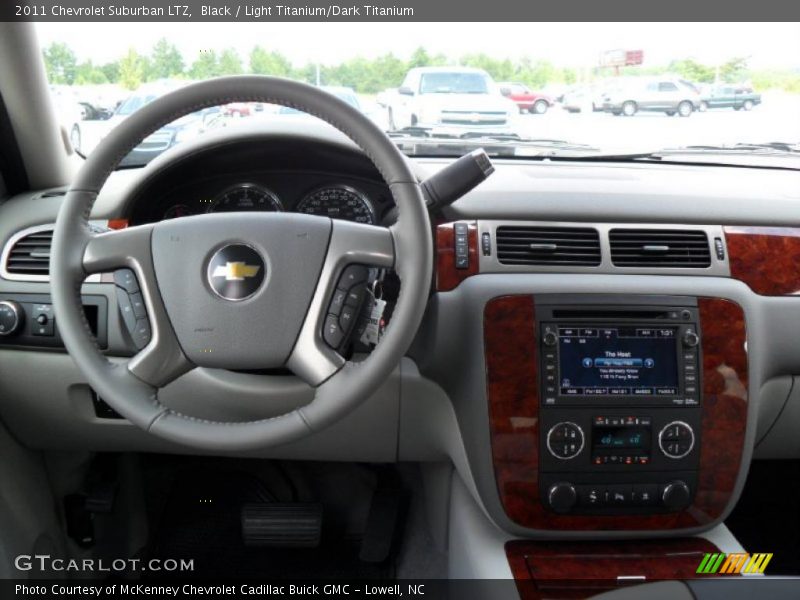 Black / Light Titanium/Dark Titanium 2011 Chevrolet Suburban LTZ
