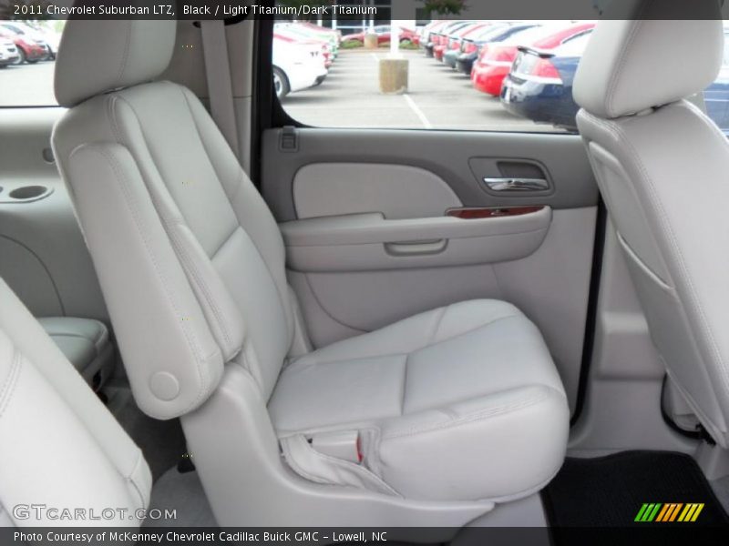 Black / Light Titanium/Dark Titanium 2011 Chevrolet Suburban LTZ