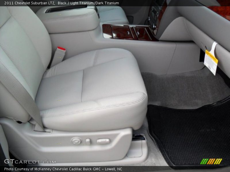 Black / Light Titanium/Dark Titanium 2011 Chevrolet Suburban LTZ